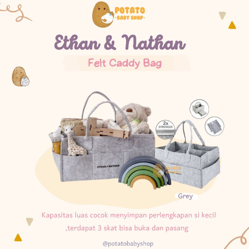 Ethan &amp; Nathan - Diaper Organizer Caddy Bag Kinderkeen