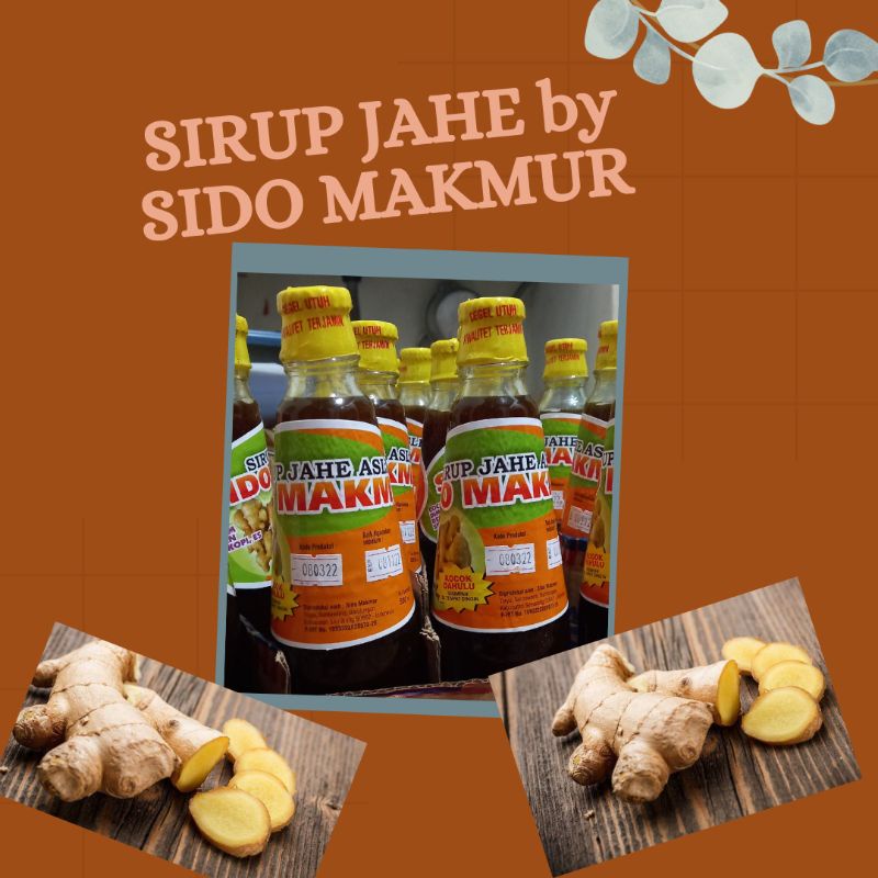 Sido Makmur Sirup Jahe 500ml