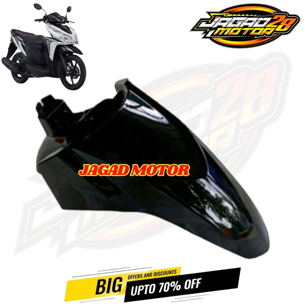 Spakbor Sepakbor Depan Honda Vario Techno 125 PGM FI 2012 2013 2014 Hitam / Spakbor Sepakbor Depan Vario Techno Tekno 125 Lama 2012 2013 2014 Hitam