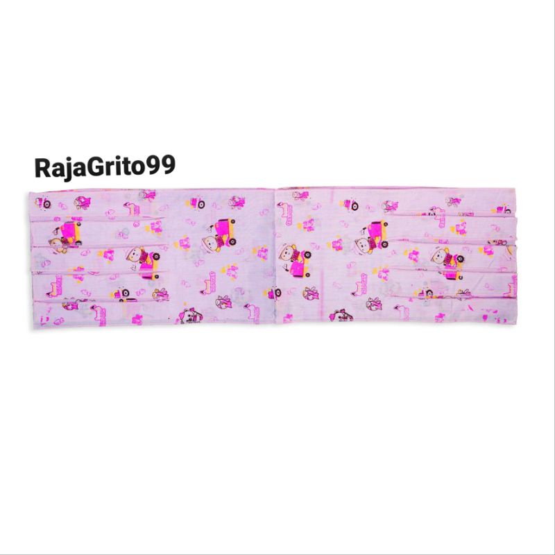 Gurita bayi premium warna sablon Tebal isi 1 Lusin / Grita tali bayi Warna print / grito ikat warna sablon - Grosir 12 pcs