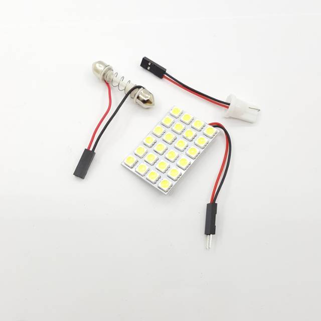 Lampu kabin mobil LED 24 MATA besar universal