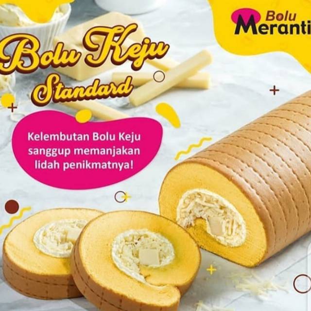 

Bolu meranti standart keju