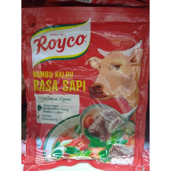 

Royco Bumbu Kaldu Rasa Sapi Dan Ayam 100 Gram