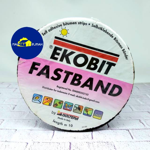 Ekobit Fastband Isolasi Talang Bitumen Flashing Tape - 5 cm x 10 meter