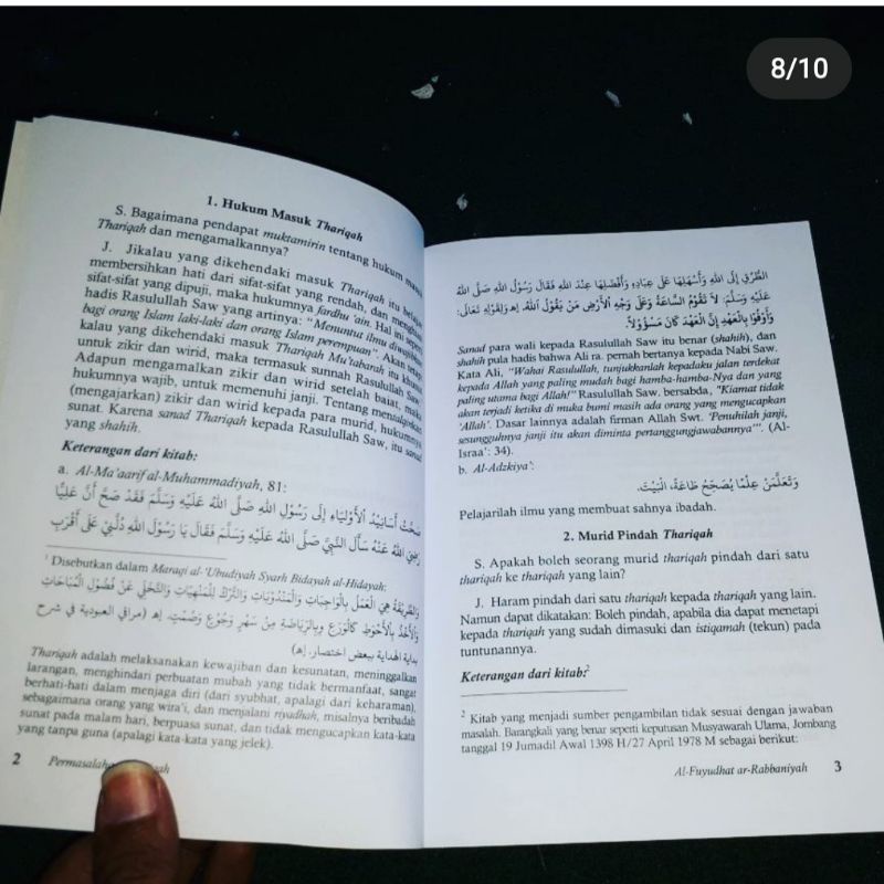 thariqah hasil kesepakatan muktamar dan musyawarah besar ahli thariqah al mutabarah nahdlatul ulama