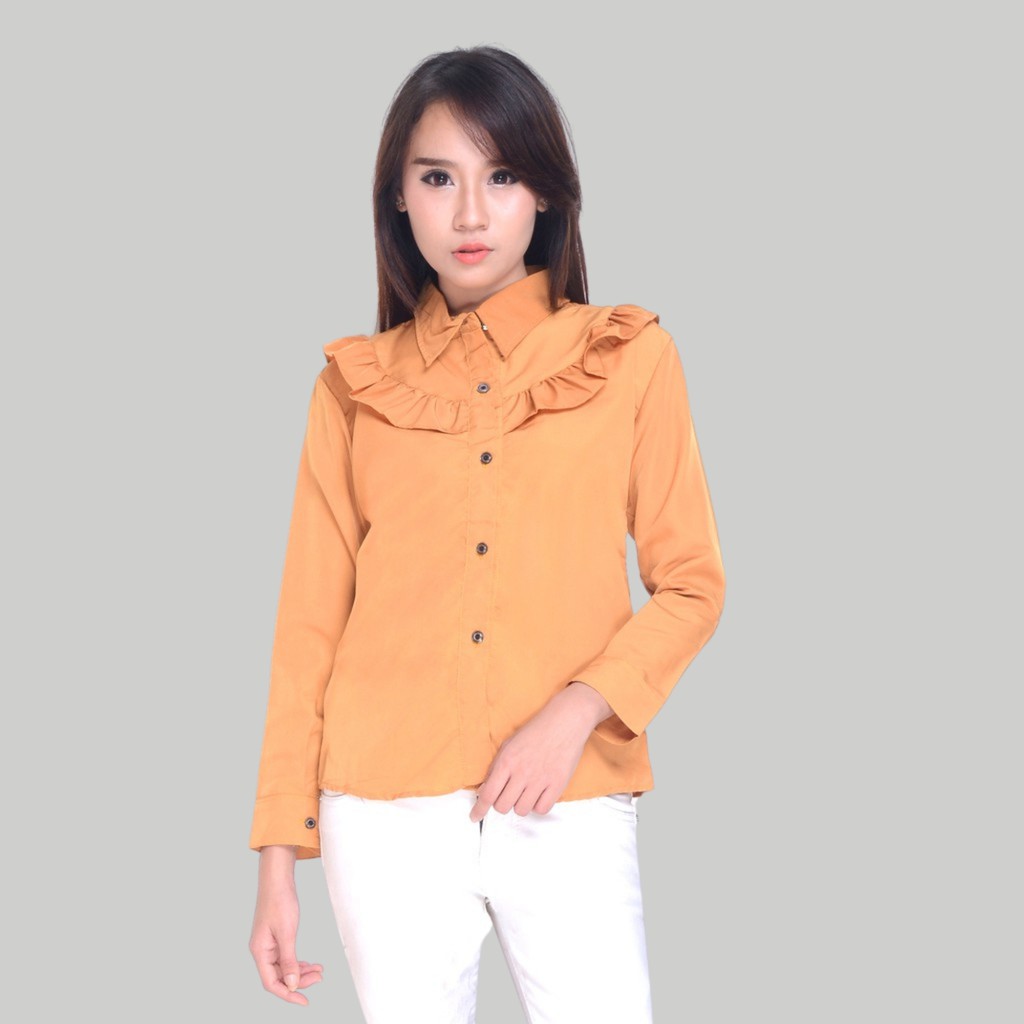 Monellina 0652 Kemeja Wanita Lengan Panjang-1