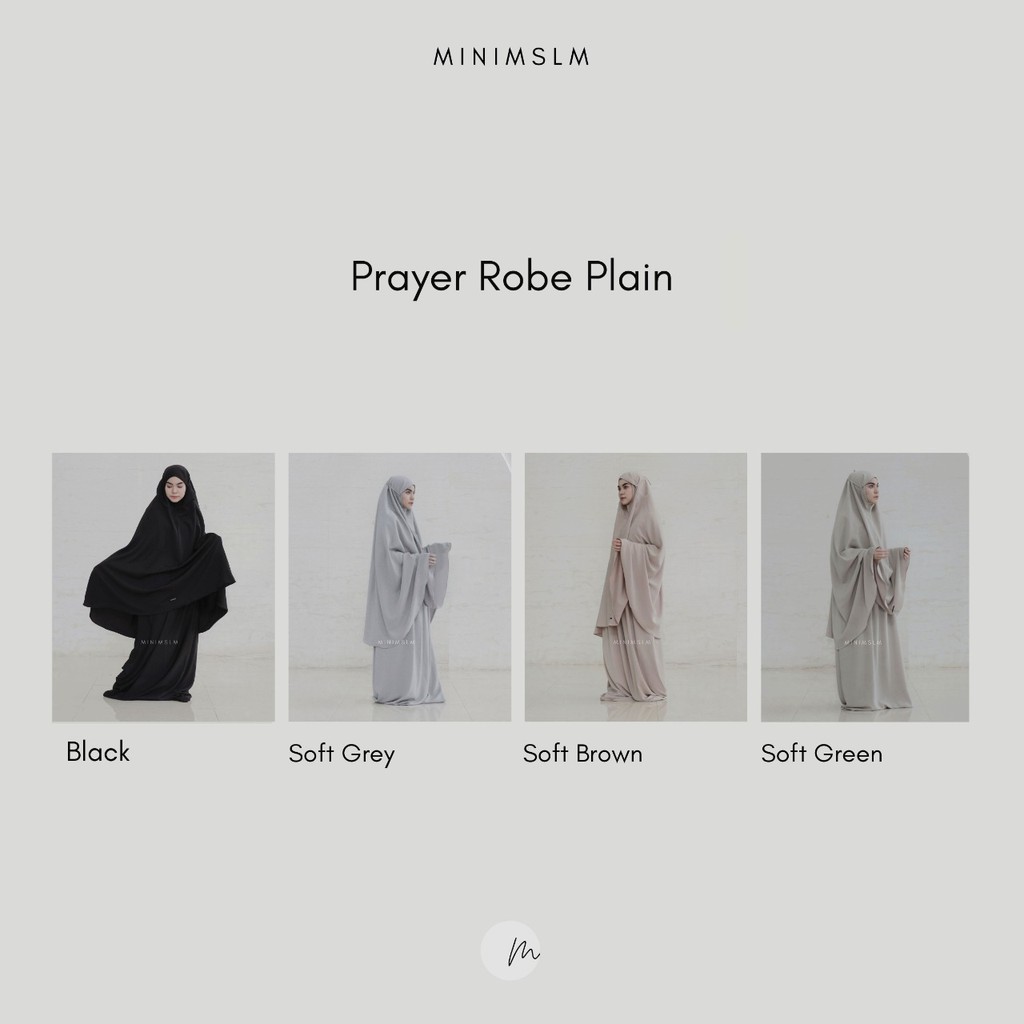 (Defect Sale) Prayer Robe Plain | MINIMSLM