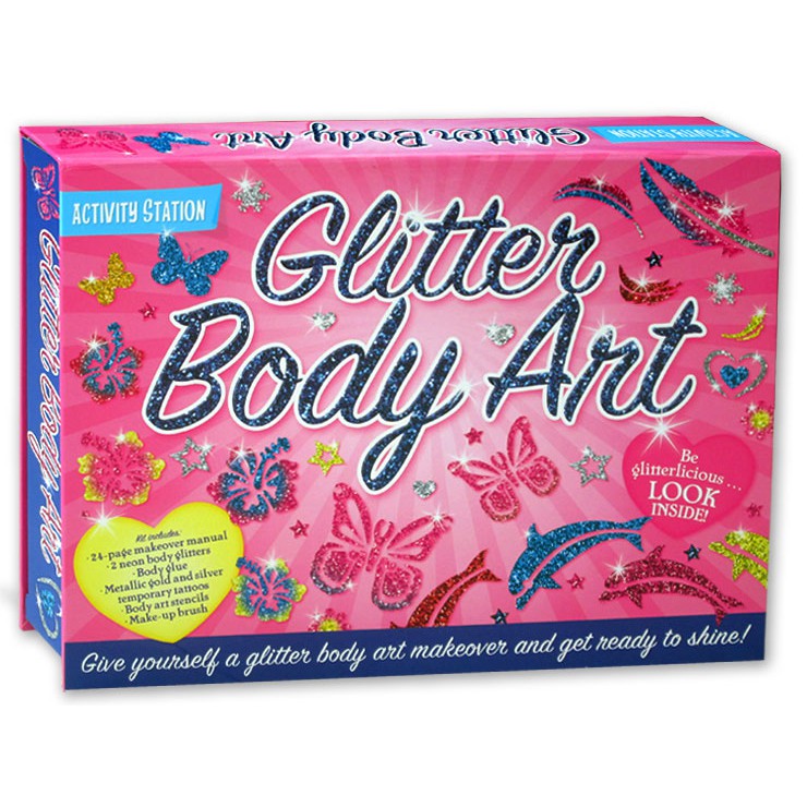 

Glitter Body Art Activity Station Box Set