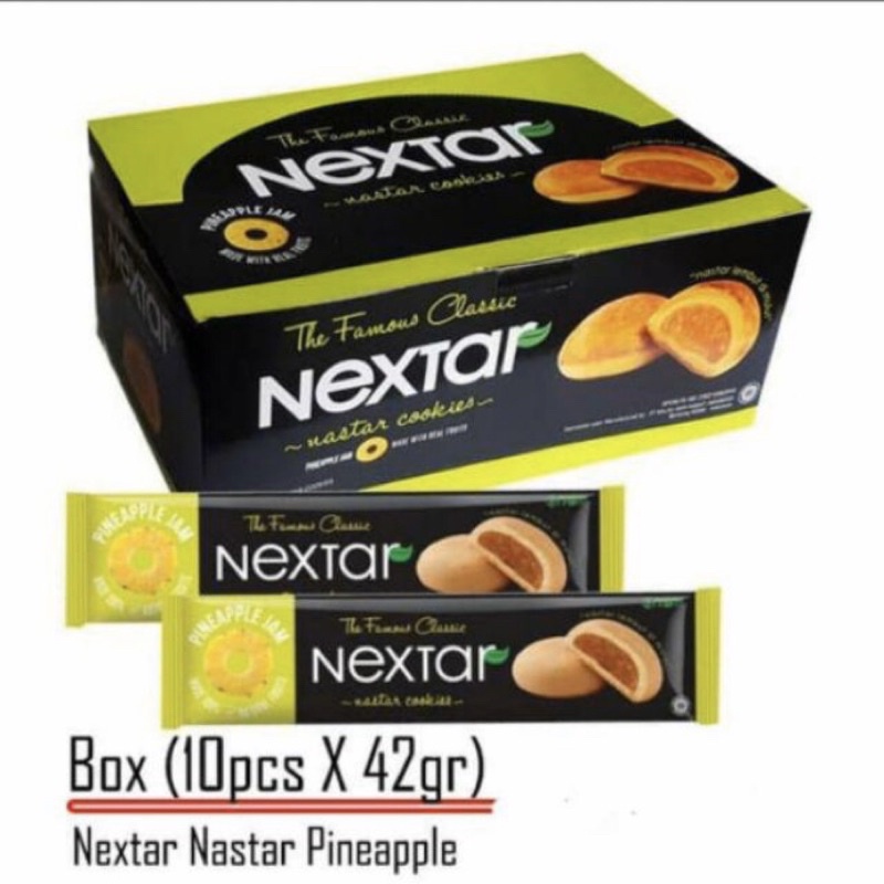 

NEXTAR COKELAT/NANAS 1 box isi 10pcs 42gr / NEXTAR COKLAT NANAS MURAH SOLO