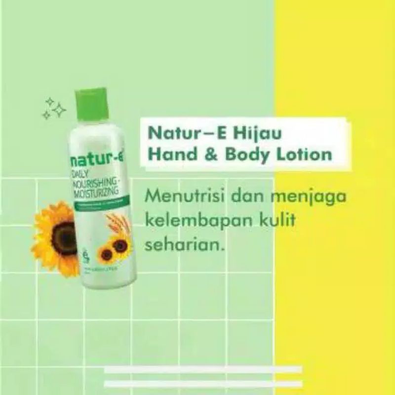 PROMO NATUR-E BODY LOTION 245ML GROSIR TERMURAH BERHADIAH LANGSUNG POUCH CANTIK