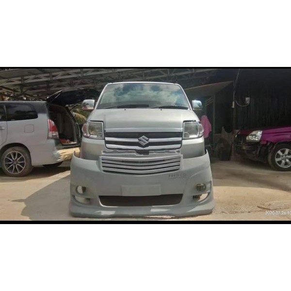 bemper apv luxury1  bemper apv luxury2 bodykit suzuki apv arena upgrade luxury bumper apv luxury
