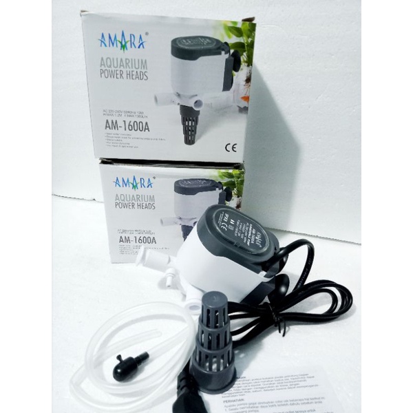 POMPA AIR AQUARIUM POWER HEAD BARU AMARA AM-1200/1600/1800A