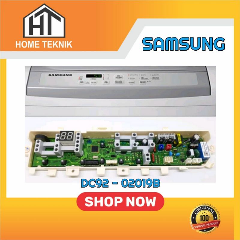 Modul pcb mesin cuci samsung WA10M5120SG ORIGINAL PROGRAM