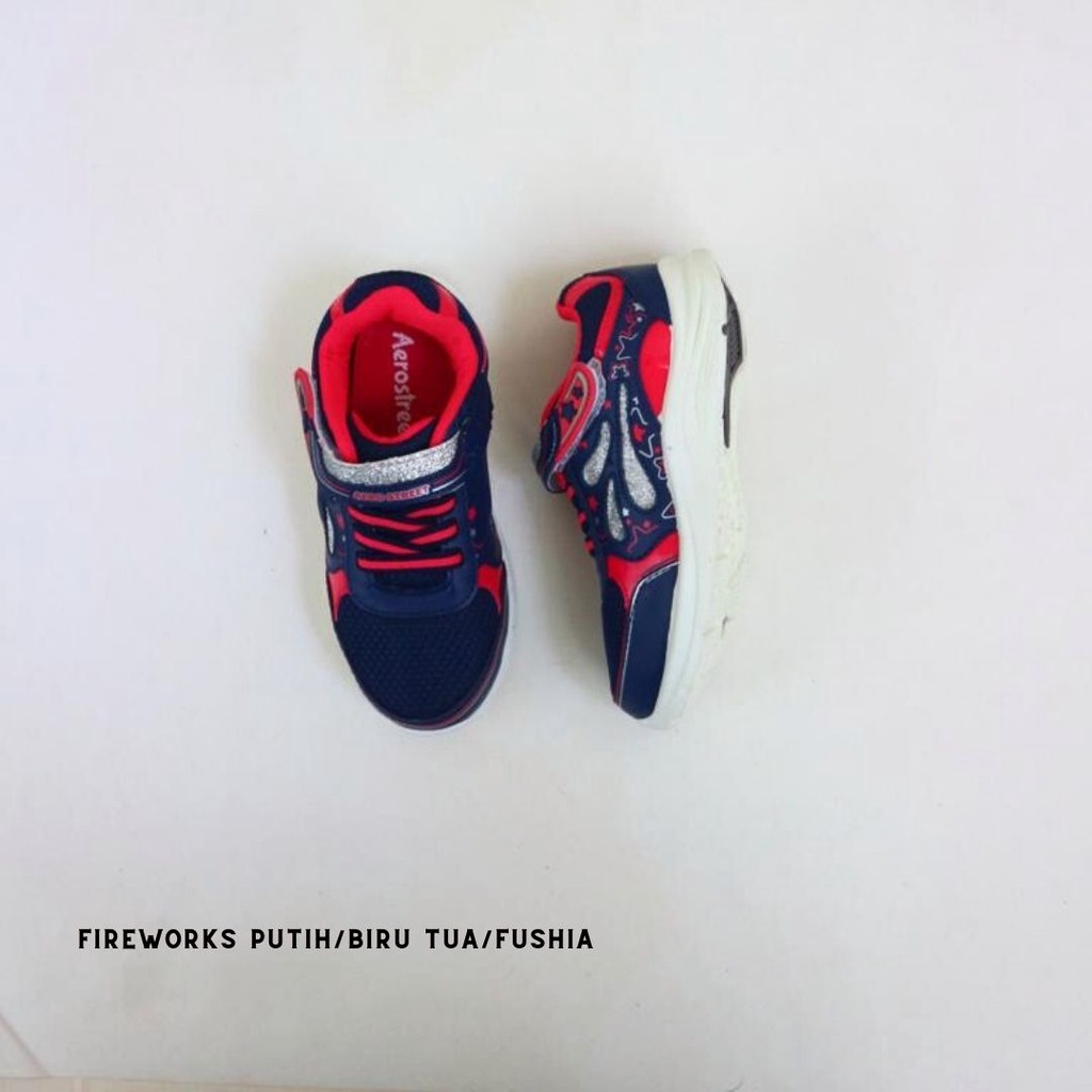 Sepatu Sekolah Anak Fireworks Aero Street