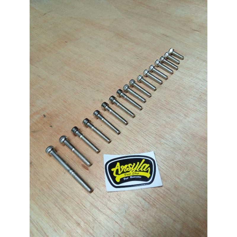 baut kunci L bak kopling magnet yamaha rx king rx spesial YT rx K rs 100 rx 100 dt good quality