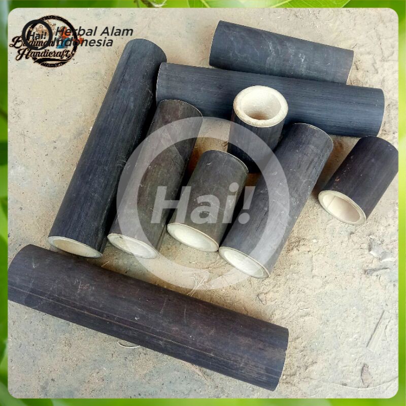 Potongan Bambu Hitam