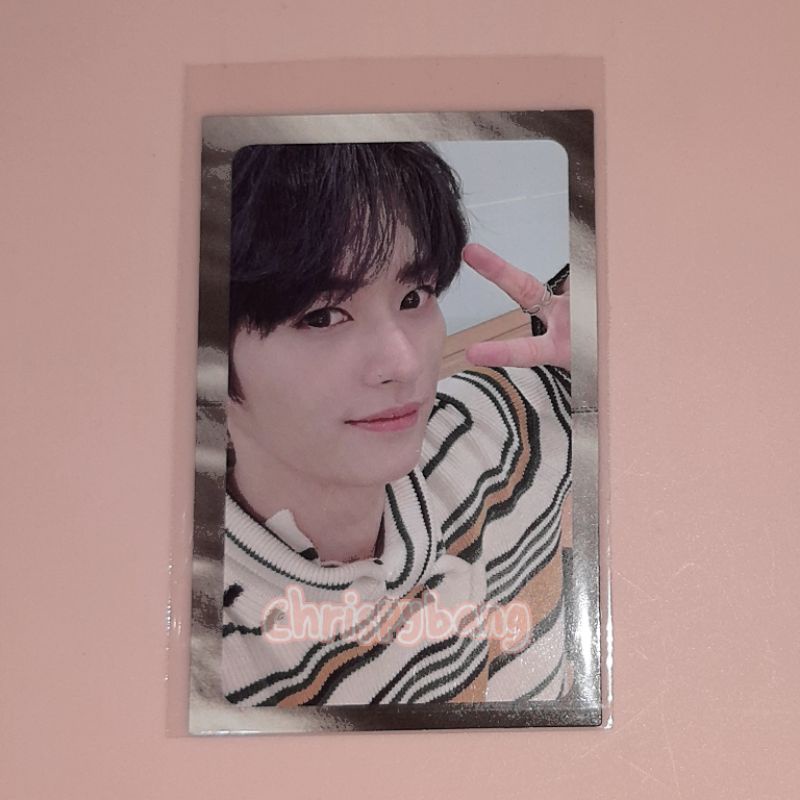 silver border levanter lee know stray kids official photocard pc sb lev lino