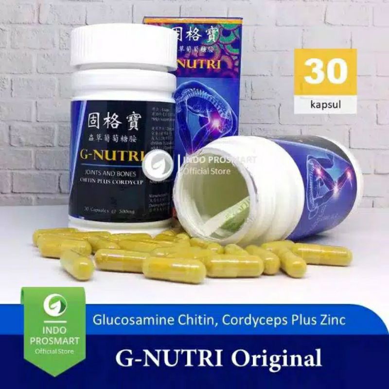 G-NUTRI - GNUTRI - G-NUTRI OBAT TULANG DAN SENDI ORIGINAL HERBAL