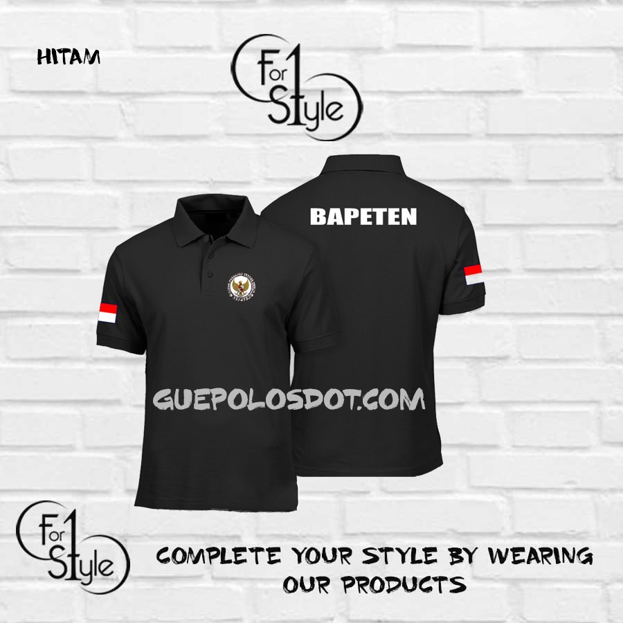 Poloshirt - Kaos Polo Bapeten Indonesia Terbaru Murah Distro