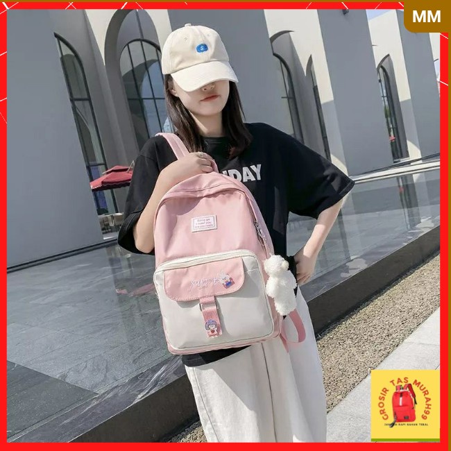 Tas Anak Ransel Gendong Sekolah Perempuan Sd Smp Import Backpack Laptop 14 Inch Cs Long Back To Scho