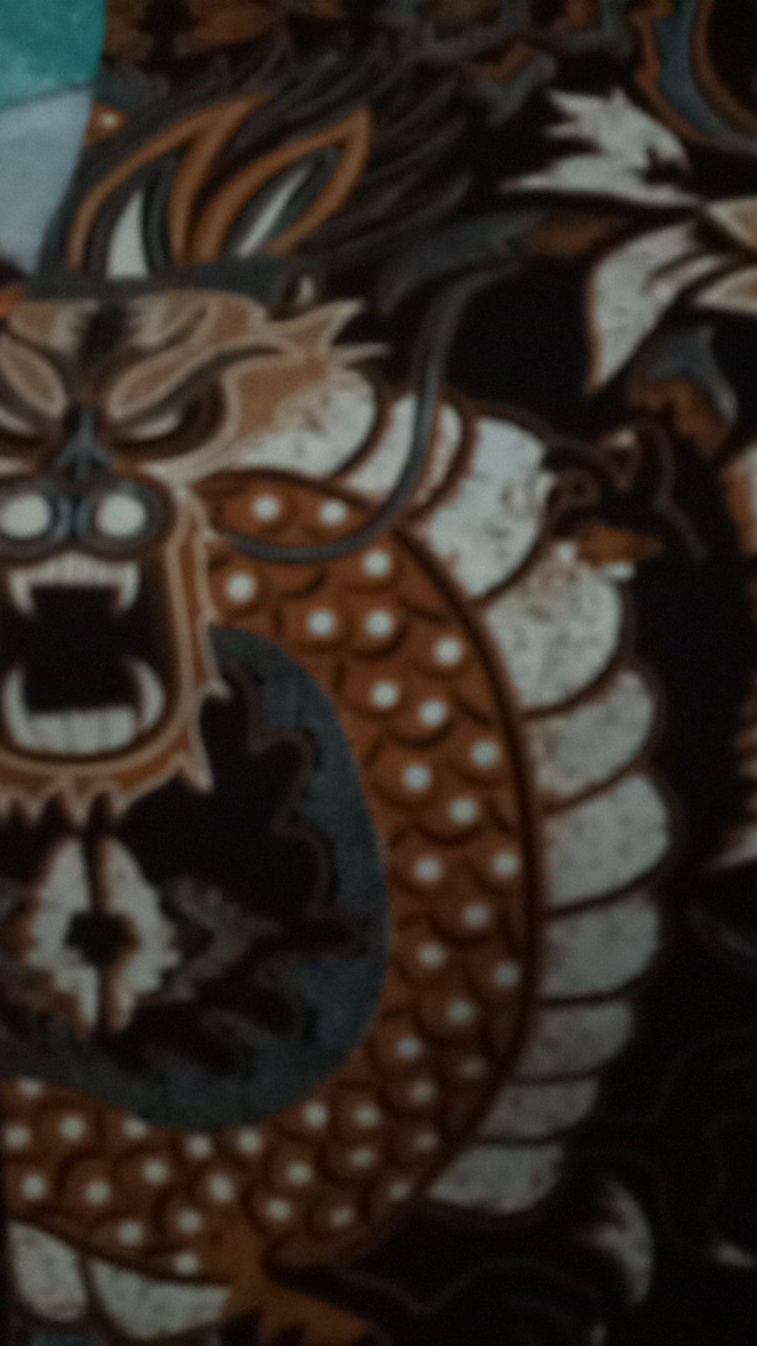 Kain Batik Solo Motif Harimau Warna Kuning