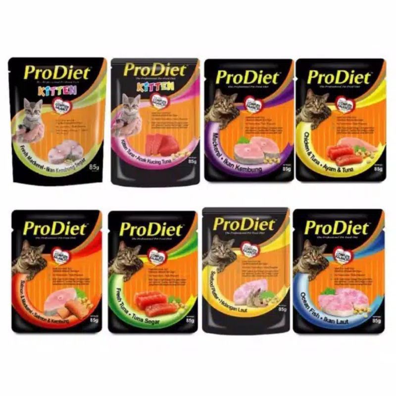 Prodiet Pouch 85Gram Wetfood Catfood