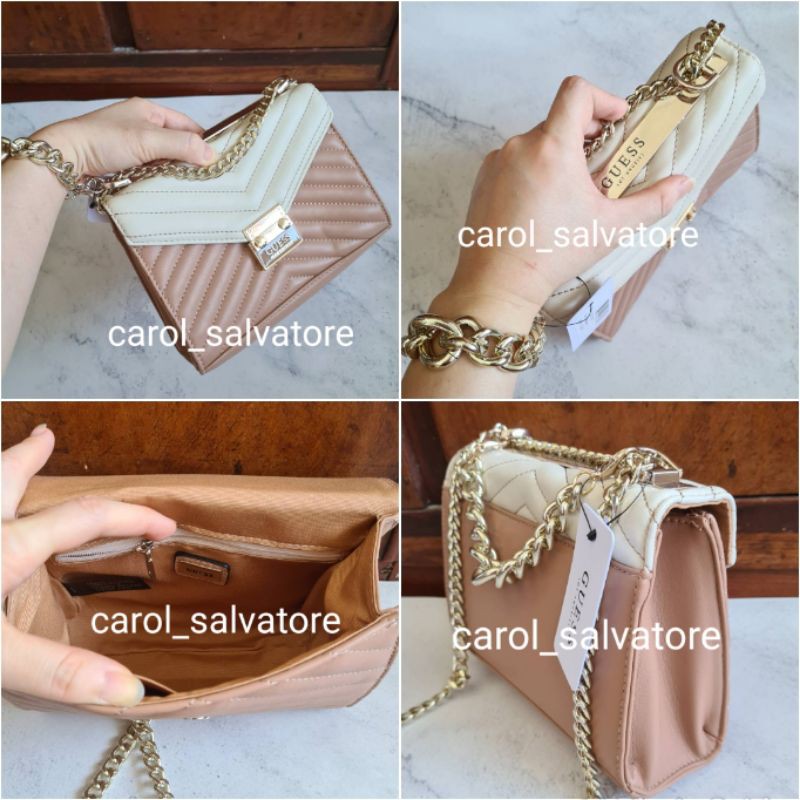 Tas GS Lynda top handle bag with long strap jinjing shoulder clutch crossbody tas pesta kondangan