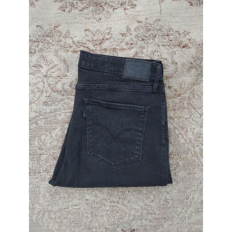 levis 721 high rise skinny fit warna hitam second original