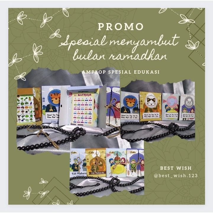 

Amplop Lebaran Edukasi/angpau/unik