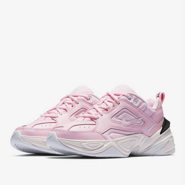 nike m2k tekno sneakers in pink