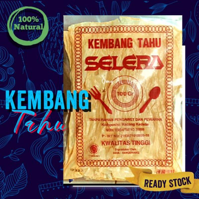 

KEMBANG TAHU CAP SELERA / DRIED BEAN CURD 100 Gr