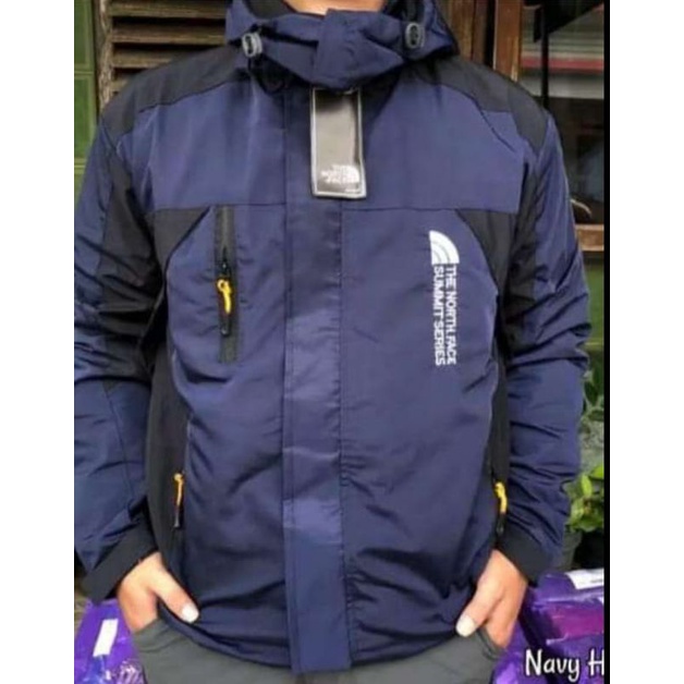 (COD) jaket outdoor WINDPROOF/ jaket gunung/jaket motor-Nevi hitam