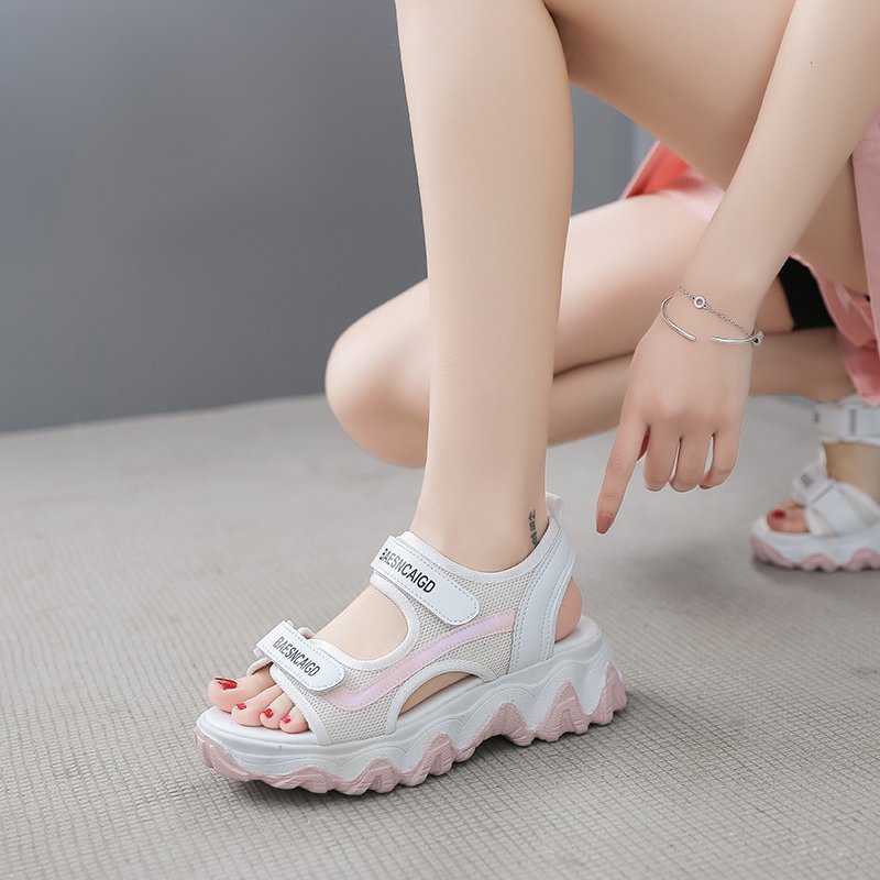 COD Sneakersdaily 2588 Sepatu sandal Wanita Sepatu Tali Gunung Premium