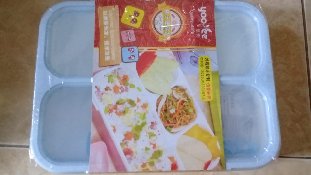 Lunch Box Kotak Makan Yooyee Grid 4 Sekat #578 Anti Tumpah