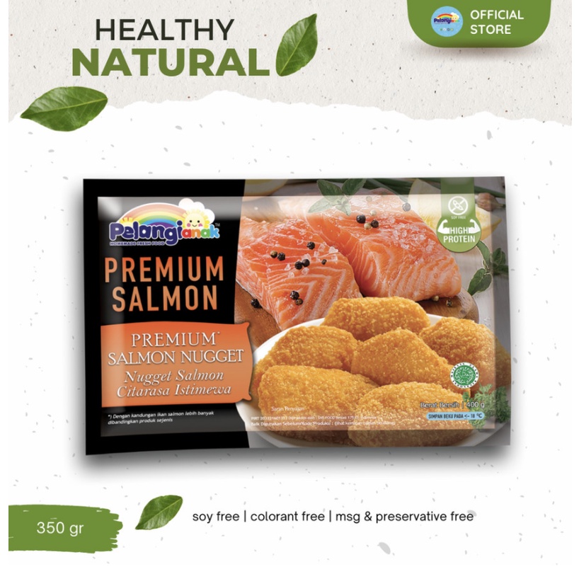 

Pelangi Anak Sehat - Nugget Salmon Premium Koin Royal Salmon