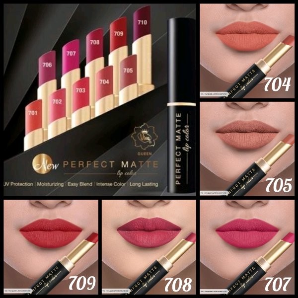 Viva Queen Perfect Matte Lip Color 2 5g Lipstick Viva Lipstik Viva Shopee Indonesia Harga lipstik viva kosmetik