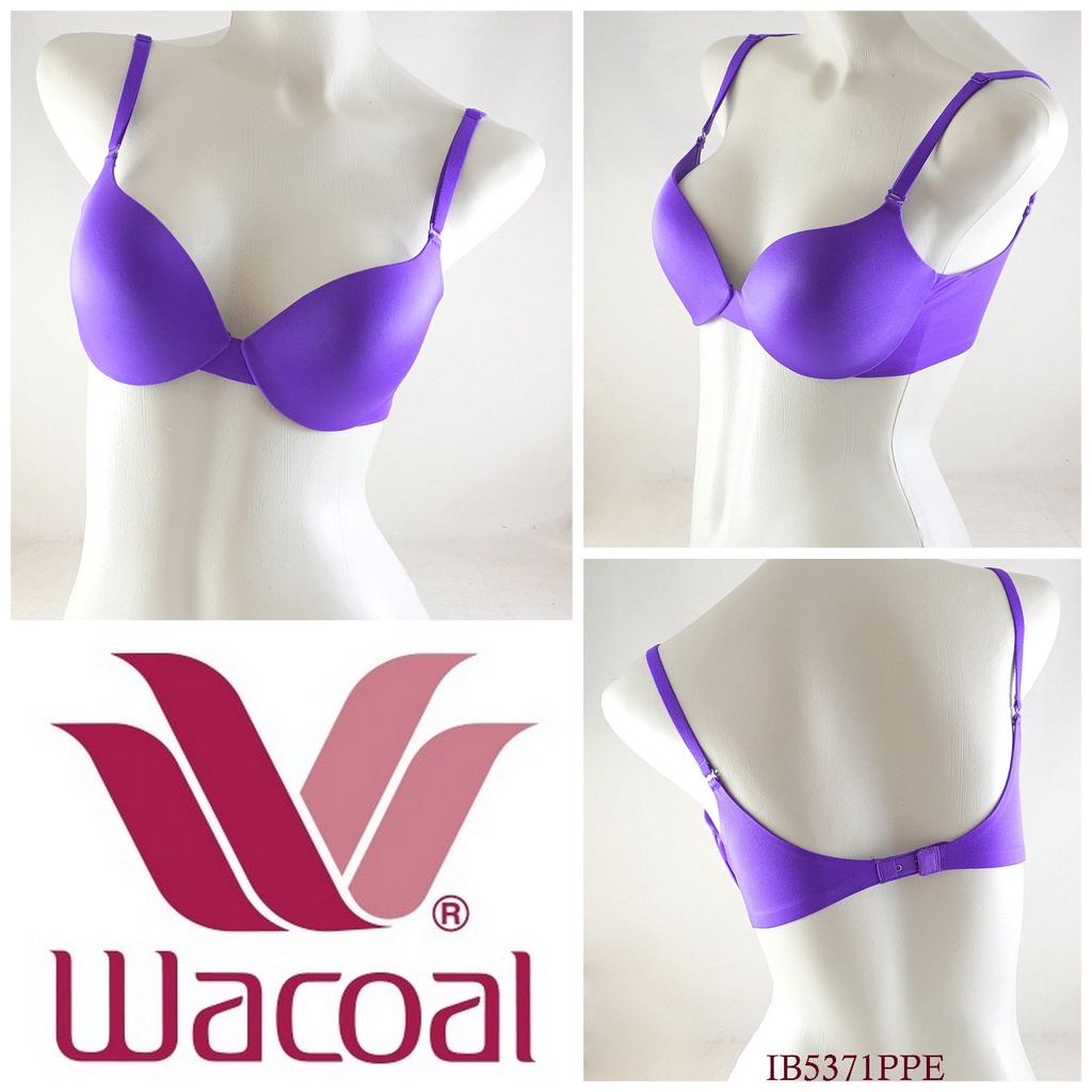 Bra Wanita Kawat Full Cup Busa Tebal Brand WACOAL size 32C  Model Seamless Sexy IB5371