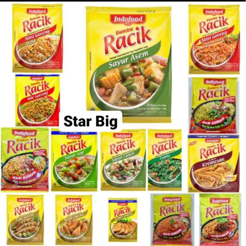 

Bumbu Racik Instan Dari Indofood Rasa Nasi Ikan Ayam Sop Sayur Asem
