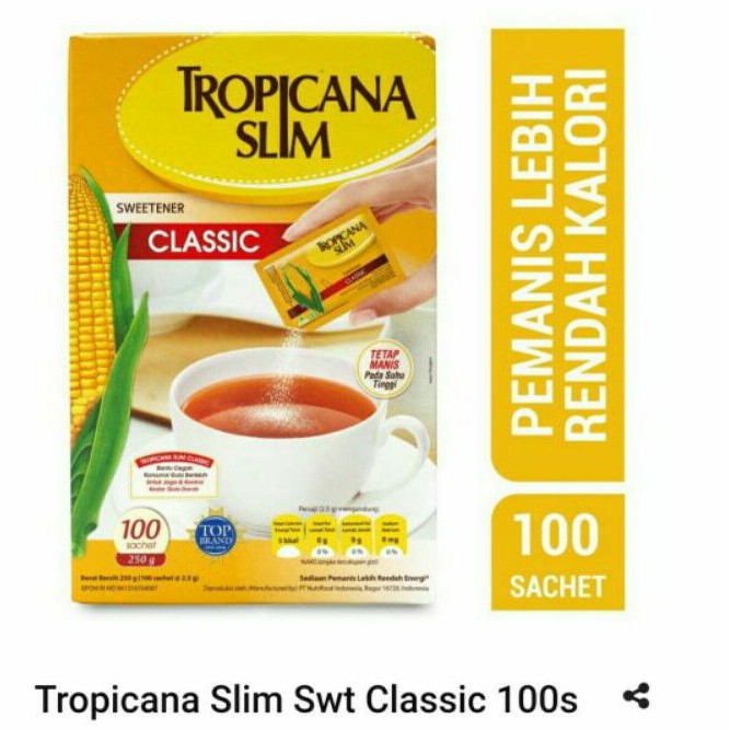 

Tropicana Slim sweetener classic