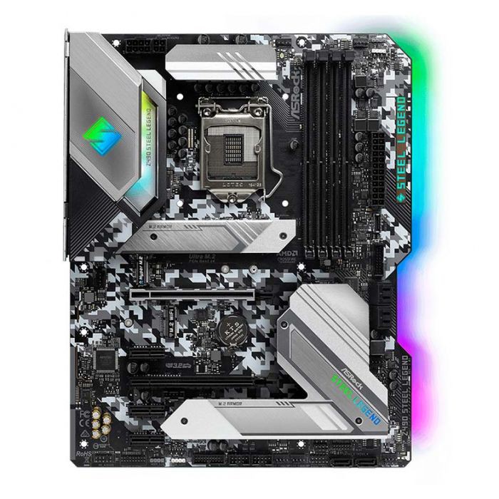 MOTHERBOARD ASROCK-CHIPSET INTEL Z490 STELL LEGEND SOCKET 1200