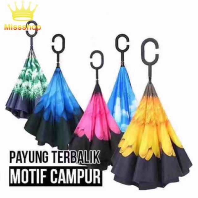 Termurah Kazbrella Payung Terbalik Upside Down Umbrella NRdDqkeUKRnoxQ