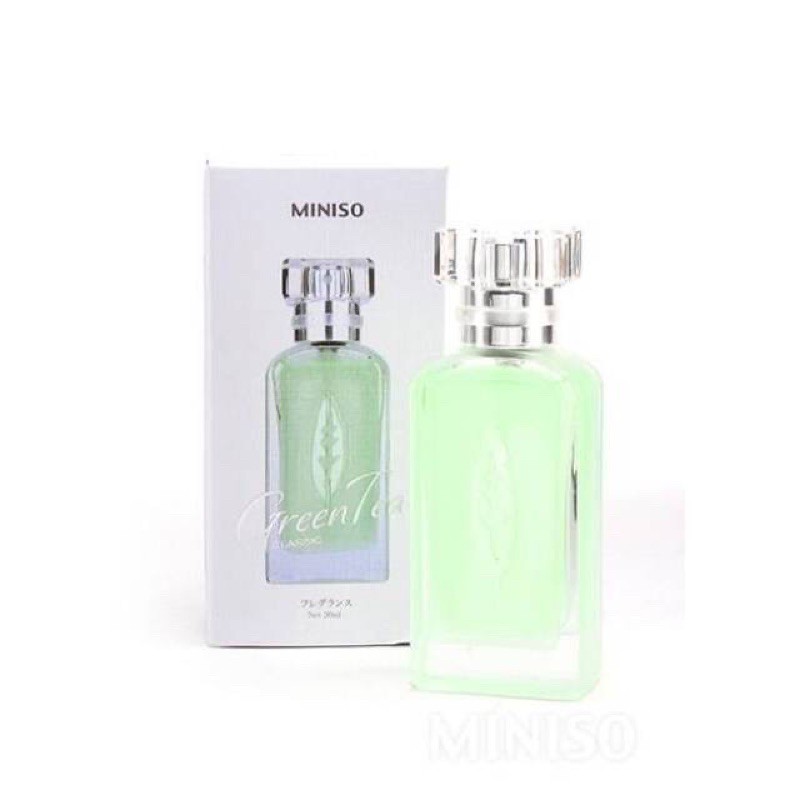 MINISO ORIGINAL! Green tea parfume by miniso. Isi 30ml. Parfum miniso murah . ready surabaya
