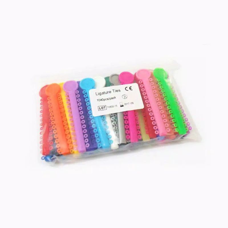 

karet power o 1 pack isi 40pcs mix warna