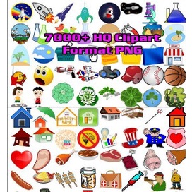 Koleksi 7000 Lebih Clipart Siap Pakai Untuk Desain Element Grafis Video Usaha Percetakan Multimedia Termurah Terlaris NP60