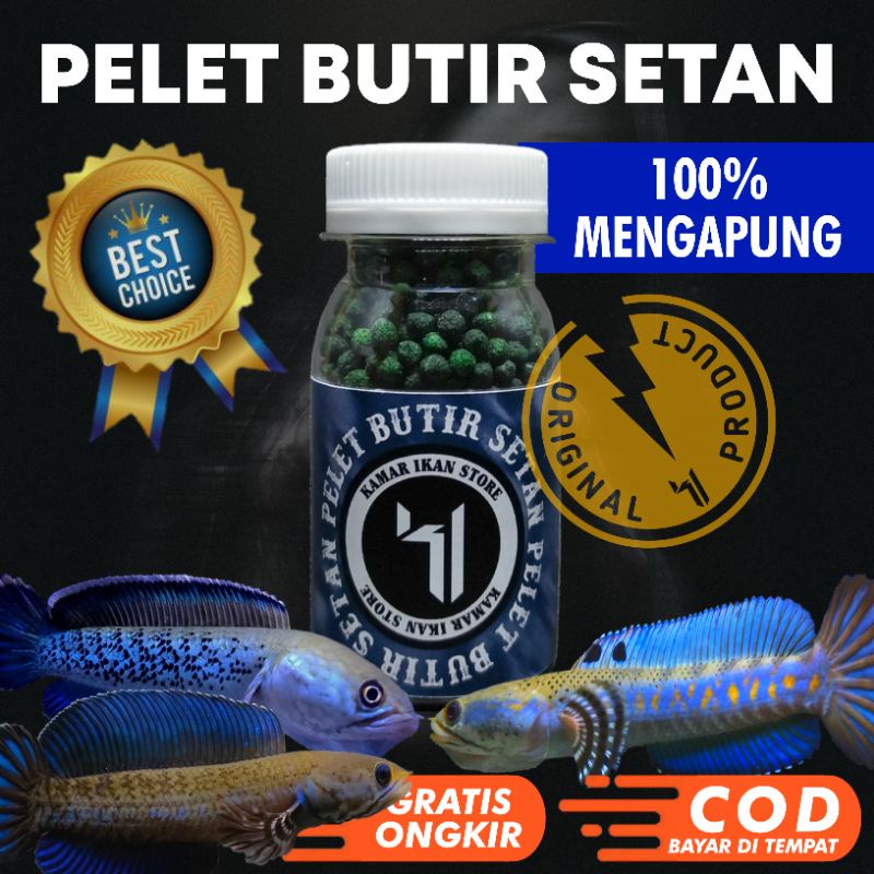 PELET BUTIR SETAN BLUE PIGMENT