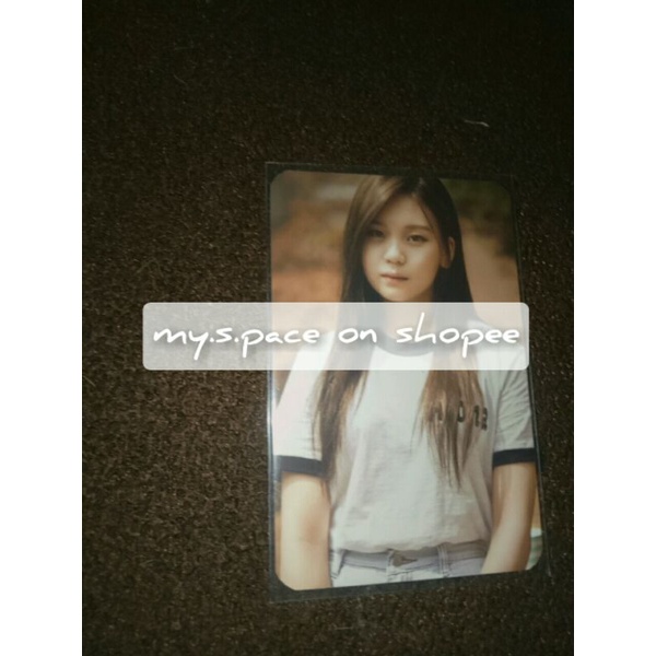 official pc photocard kpop gfriend viviz umji parallel album murah