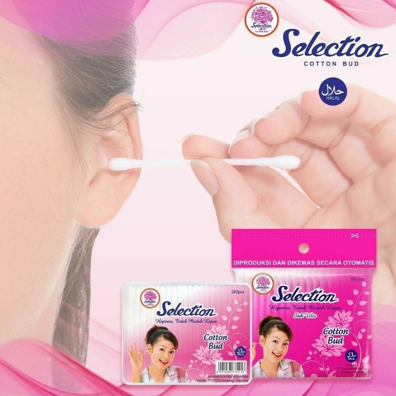 Kapas Selection | Round | Bola Medisoft | Cotton Bud