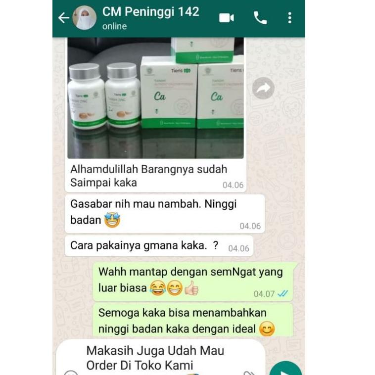 

Flas Sale 8.8 [COD] PAKET PENINGGI BADAN TERBAIK | PENINGGI TUBUH ALAMI | ZINC + SUSU CALSIUM 100% ORIGINAL TIENS !