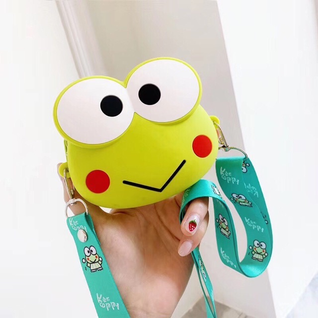 Tas Handbag Bahan Silikon Motif Hello Kitty / Doraemon / Micky / Totoro untuk Anak