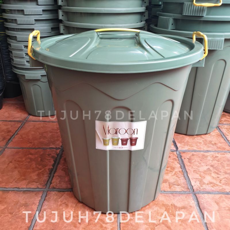EMBER PLASTIK GREAT MAROON  UKURAN BESAR 100 LITER TONG AIR EMBER JUMBO